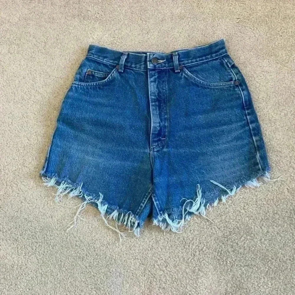 Riders by lee high rise denim shorts